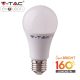 V-TAC 6.5W E27 természetes fehér LED lámpa izzó 160 lm/W - 2807