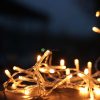 LED-es fényfüggöny, fényfüzér / 240 LED-es fényháló égősor