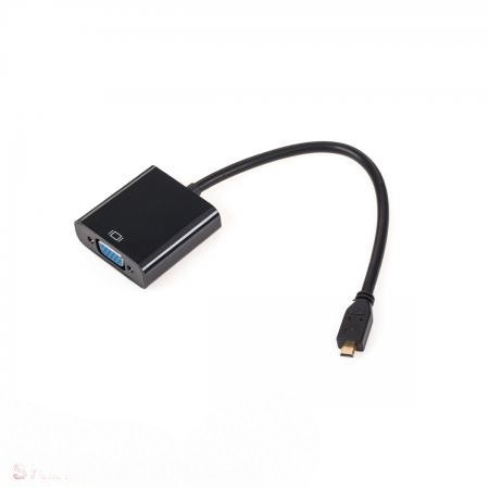 Micro HDMI VGA átalakító adapter + audió kábel