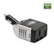 12V - 230V USB-s autós inverter 75W
