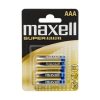 Maxell kifolyásbiztos tartós AAA mini ceruzaelem