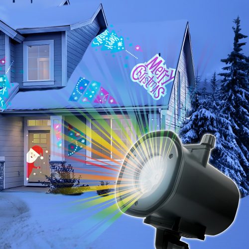 Beltéri lézer projektor, karácsonyi fényeffekt 230V / IP22