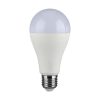 V-TAC 15W E27 A65 természetes fehér LED lámpa izzó, 100 Lm/W - 214454