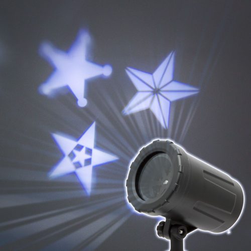 Lézer projektor, csillagos fényeffekt 230V / IP67