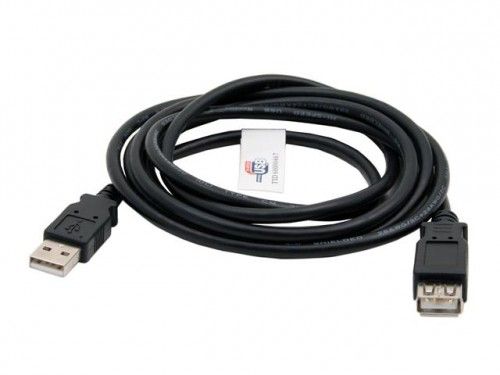 USB 2.0 hosszabbító kábel 2 m  (Anya - Apa)