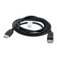 USB 2.0 hosszabbító kábel 2 m  (Anya - Apa)