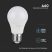 V-TAC PRO 6.5W E27 LED izzó, 3000K - Samsung chip, 120 Lm/W - 255