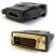 HDMI kábel aljzat - DVI-D 24+1 tűs dugó átalakító