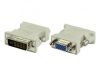 DVI (male) - VGA (female) átalakító adapter - 24+5 pin DVI (male) - VGA (female) átalakító adapter - 24+5 pin