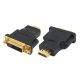 HDMI apa - DVI-D 24+1 anya átalakító