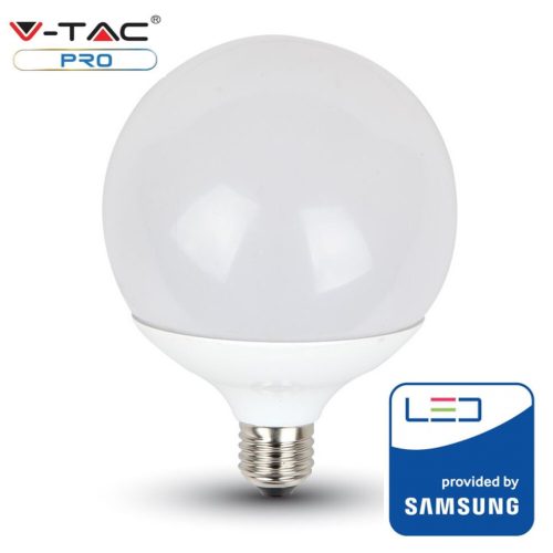 V-TAC PRO G120 17W E27 meleg fehér LED lámpa izzó - SAMSUNG chip - 225