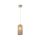 V-TAC Champagne Gold mennyezeti henger alakú lámpa - 3827