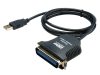 USB - LPT2 Parallel Port (párhuzamos) átalakító kábel USB - LPT2 Parallel Port (párhuzamos) átalakító kábel