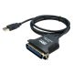 USB - LPT2 Parallel Port (párhuzamos) átalakító kábel