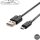 V-TAC Micro USB kábel, 1m fekete - 8481
