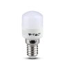 V-TAC PRO hűtőszekrény ST26 LED izzó 2W, E14 - Samsung chip, Hideg fehér - 21236