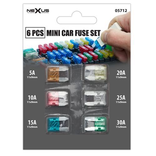 Késes autós mini biztosíték készlet