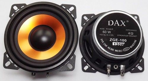 2 db Autó hangszóró 100 MM - 120W max. teljesítmény