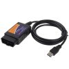 ELM327 USB multiprotokoll OBD2 hibakód olvasó