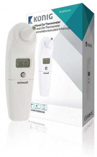 König HC-EARTHERM50N infravörös, digitális fülhőmérő