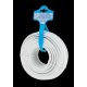 Hangszóró, hangfal kábel 2 x 1.5mm 25m - fehér