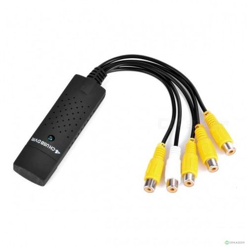 Digitális videó felvevő - rögzítő, 4 csatornás USB DVR