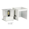 V-TAC fehér kültéri fali lámpa állítható fénysugárral - IP65, 5W, meleg fehér - 217079