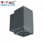   V-TAC kültéri egyirányú fali lámpa szürke GU10 foglalattal - 8626