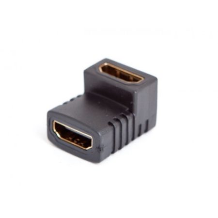 HDMI kábel sarok toldó adapter 90 fok anya / anya