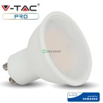   V-TAC PRO LED GU10 spot lámpa, 10W - 6400K - Samsung chip - 880