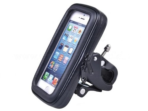 Vízálló kerékpár telefon, GPS tartó - L méret