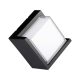 V-TAC kültéri 12W szögletes alakú fali lámpa, természetes fehér - 218540