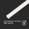 V-TAC Slim 40W LED lámpa 120cm - természetes fehér - 8048