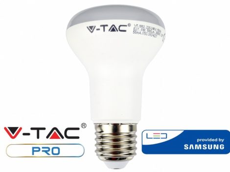 V-TAC PRO 8W E27 R63 meleg fehér LED lámpa izzó - SAMSUNG chip - 141