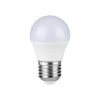 V-TAC G45 LED lámpa izzó 4.5W E27 - meleg fehér - 217407