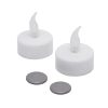 Elemes LED-es gyertya / LED mécses - Fehér Elemes LED-es gyertya / LED mécses - Fehér