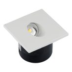   V-TAC süllyeszthető LED lépcső szögletes lámpa 3W, természetes fehér - 211210