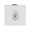 V-TAC süllyeszthető LED lépcső szögletes lámpa 3W, természetes fehér - 211210