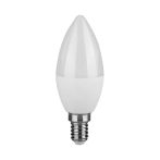 V-TAC LED 3.7W gyertya izzó E14 - hideg fehér - 214122