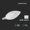 V-TAC LED 3.7W gyertya izzó E14 - hideg fehér - 214122