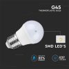 V-TAC LED 3.7W G45 izzó E27 - hideg fehér - 214207