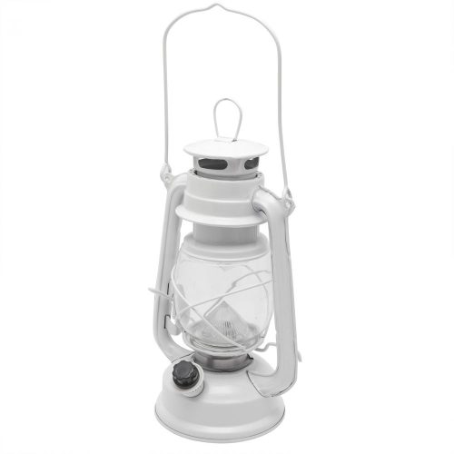 LED-es "petróleum lámpa" viharlámpa fényerőszabályzóval - Fehér