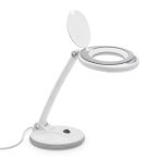Nagyitós asztali LED-es lámpa