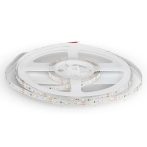   V-TAC beltéri SMD LED szalag, 3528, meleg fehér, 60 LED/m, 100 Lm/W - 212016