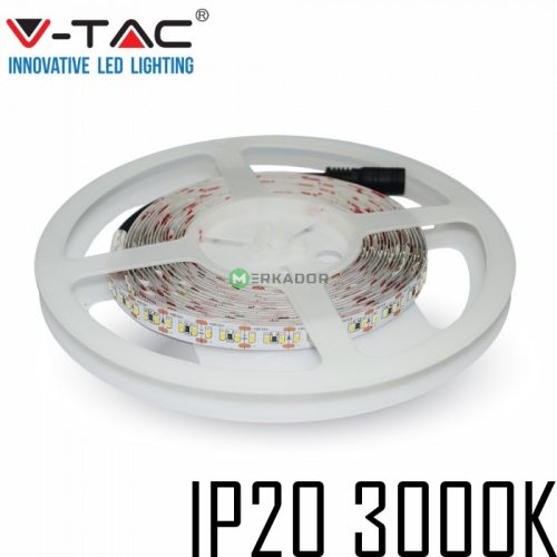 V-TAC beltéri SMD LED szalag, 3528, meleg fehér, 120 LED/m - 2025