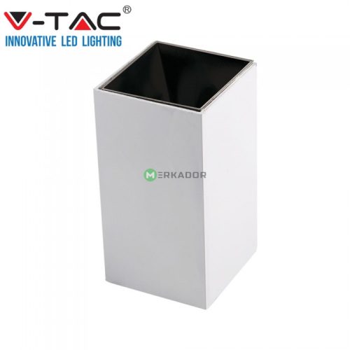 V-TAC felületre szerelhető fehér/fekete mennyezeti spotlámpa - hasáb - 8584