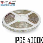   V-TAC kültéri SMD LED szalag, 3528, természetes fehér, 60 LED/m - 2043