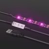 LCD TV háttérvilágítás - RGB USB LED szalag szett 1m