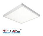   V-TAC felületre szerelhető mennyezeti LED panel, 25W, 160Lm/W 3000K, 60 x 60 cm - 6600
