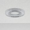 Phenomlight beépíthető GU10 LED spot lámpa keret, kerek tükrös üveg fix lámpatest